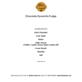 Coming October 20th - Killer Pecan Chocolate Dynamite Fudge