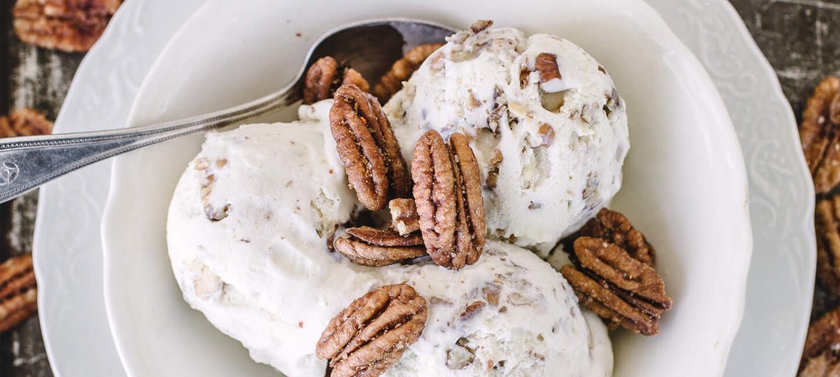 Killer Pecans Vanilla Bean Ice Cream - Killer Pecans