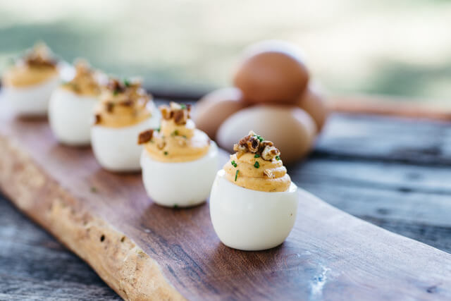 Killer Pecans Deviled Eggs Recipe Spicy Gourmet Texas Pecans