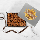 Original Spice Pecans 24 oz Rectangle tin with Ribbon