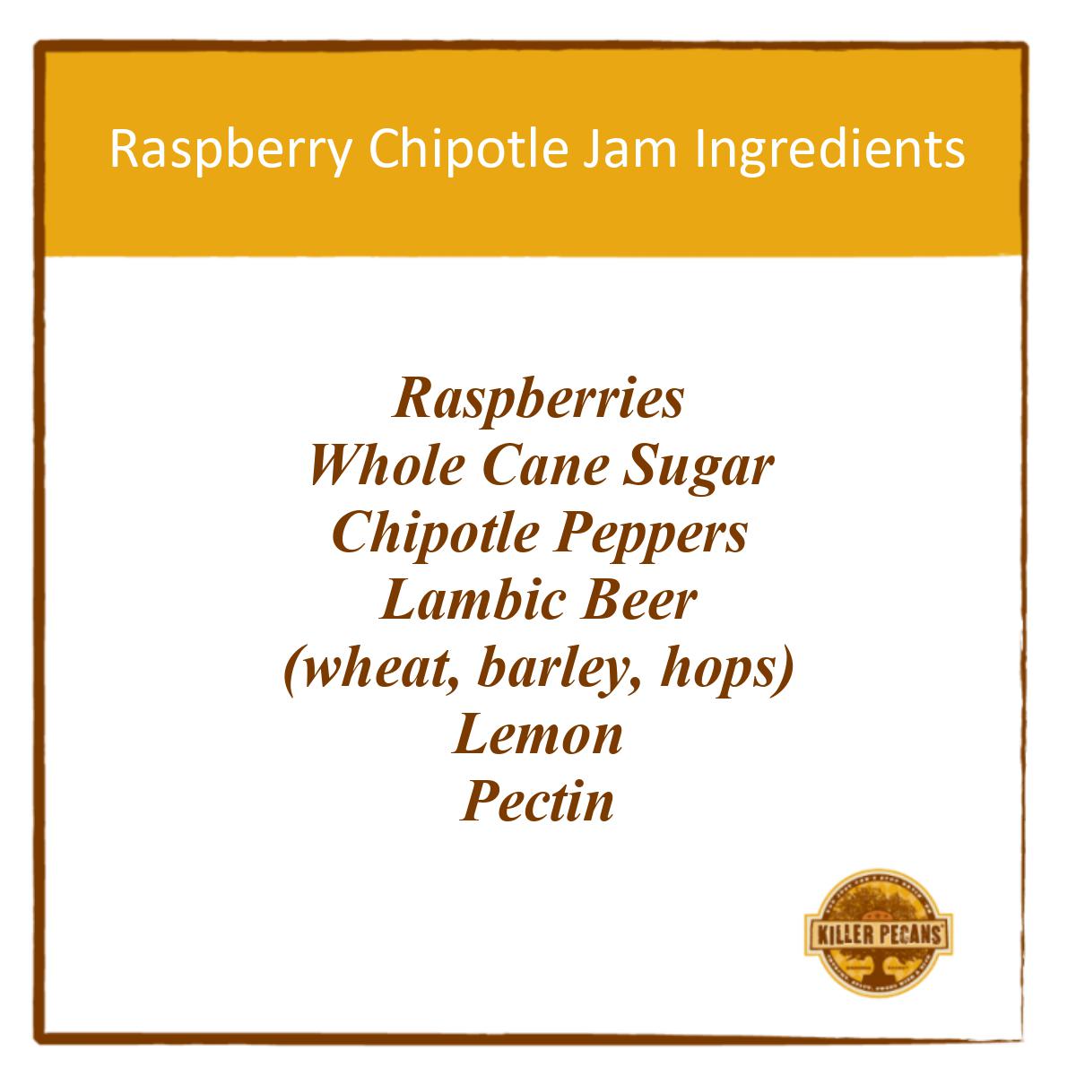 Raspberry Chipotle Jam 6 oz jar