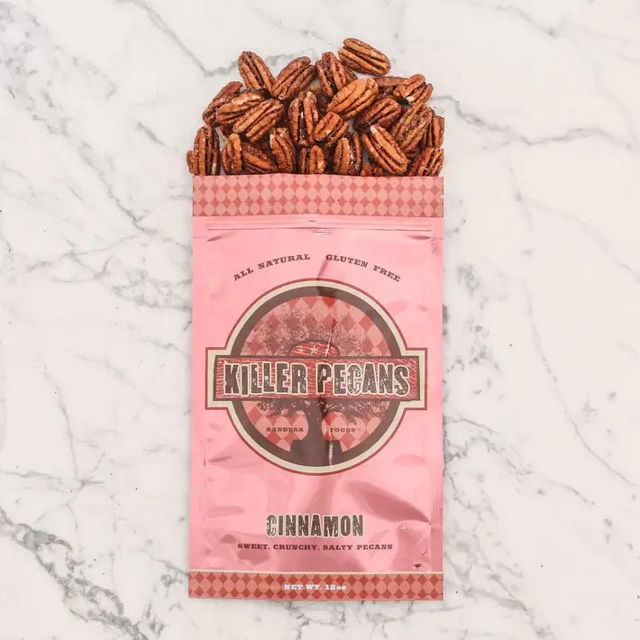 Cinnamon Pecans 12 qty 12 oz Bag - Wholesale - Killer Pecans