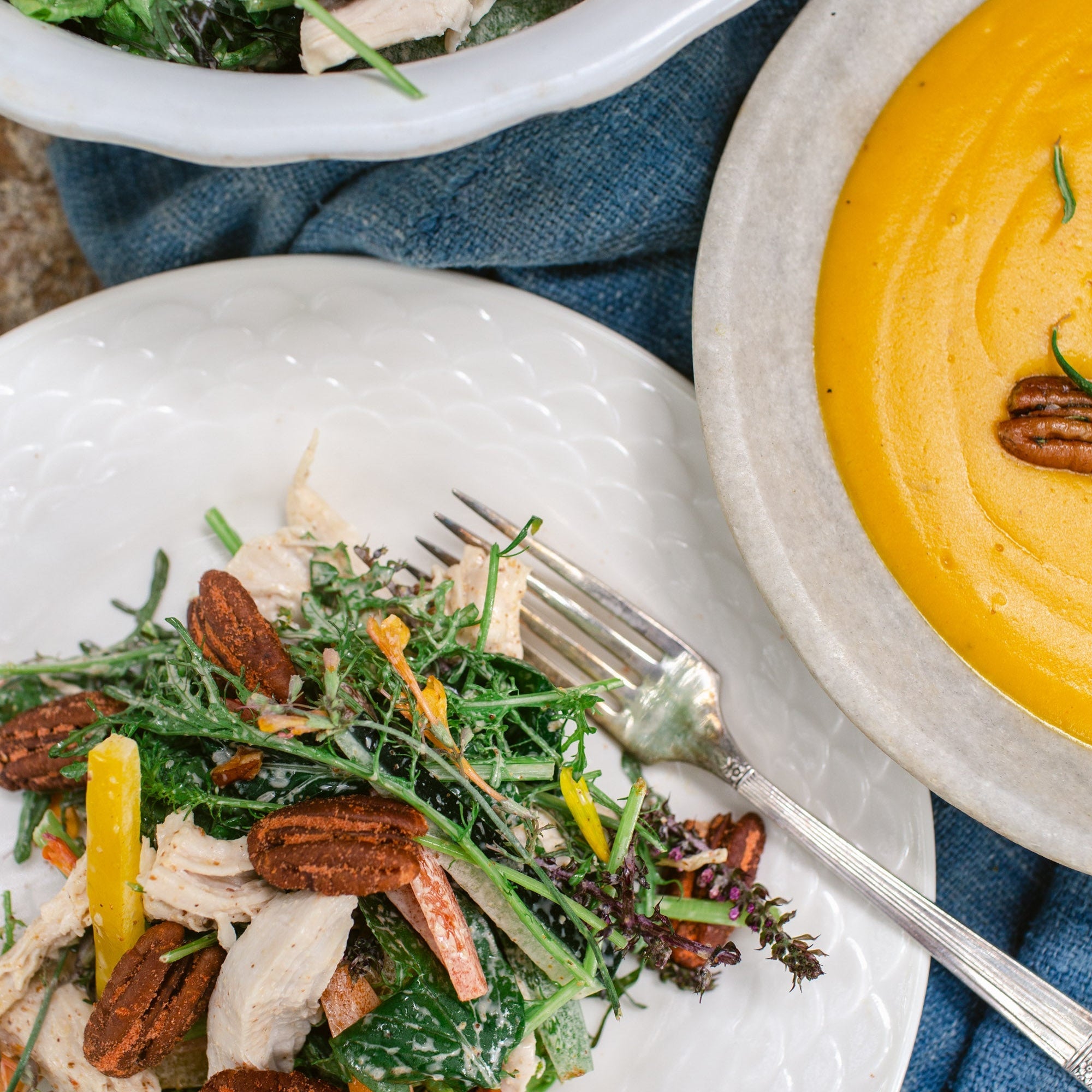 Korean Spice Pecans 8 oz bag - Killer Pecans