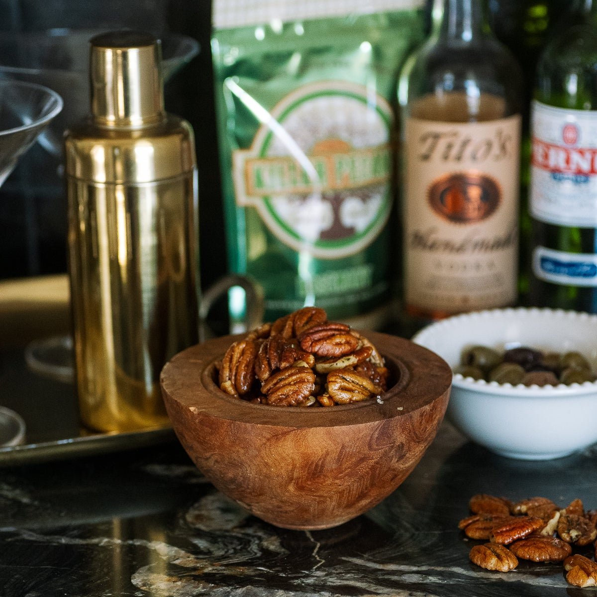 Olive Oil Roasted Rosemary Pecans 4 oz Bag - Killer Pecans