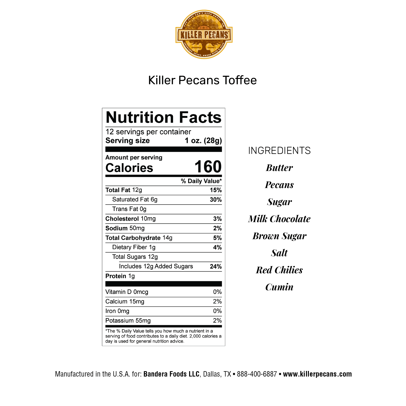 Poinsettia Box - Killer Pecans