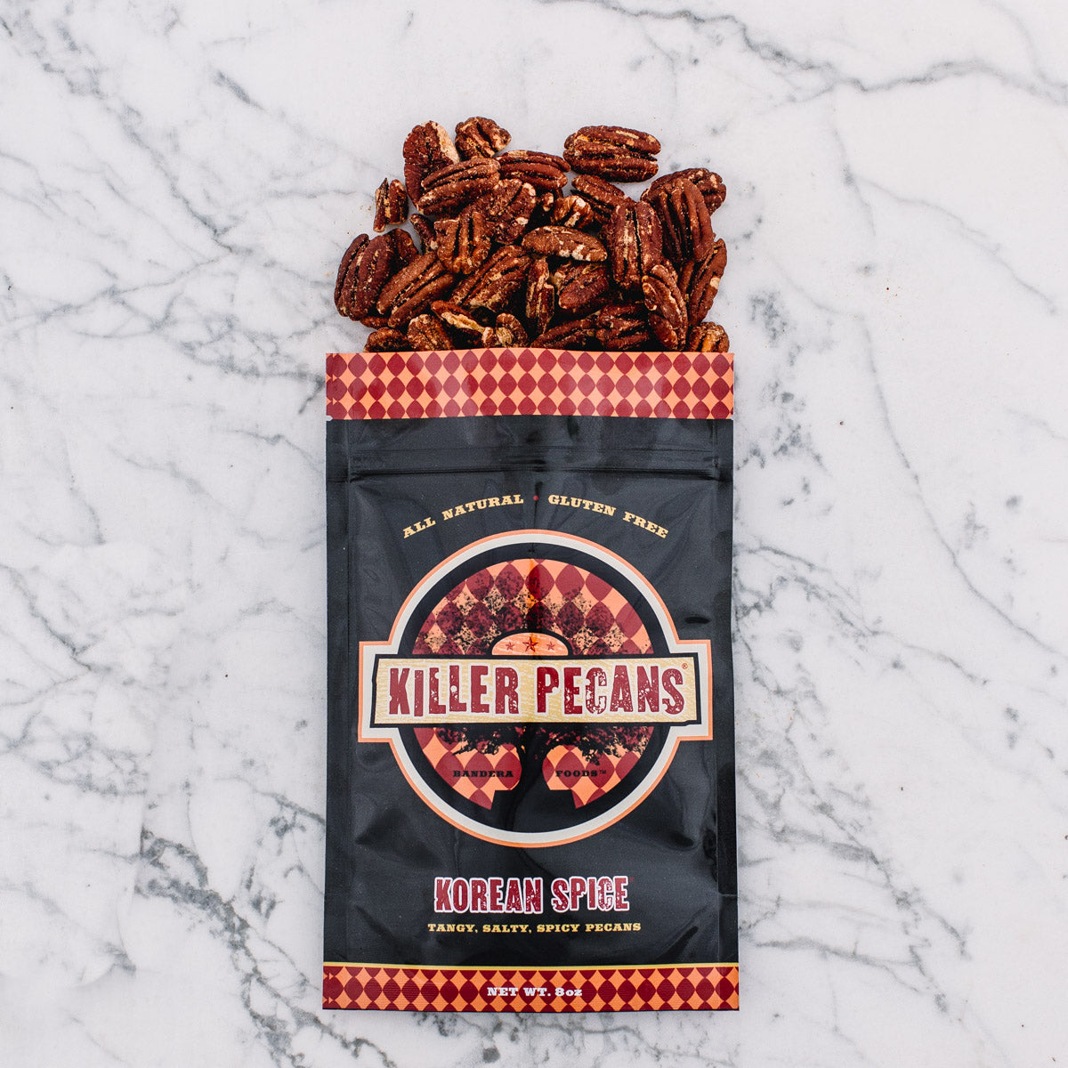 Korean Spice Pecans 8 oz bag