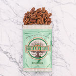 roasted pecans, extra virgin olive oil, rosemary, sea salt, 8oz bag