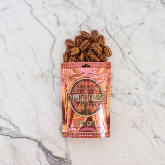 Cinnamon Pecans 4 oz Bag