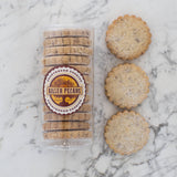 Killer Pecan Shortbread Cookies 1 Dozen Tube