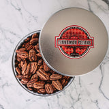 Cinnamon Pecans 16 oz Tin - Killer Pecans