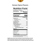 Korean Spice Pecans 12 oz bag - Killer Pecans